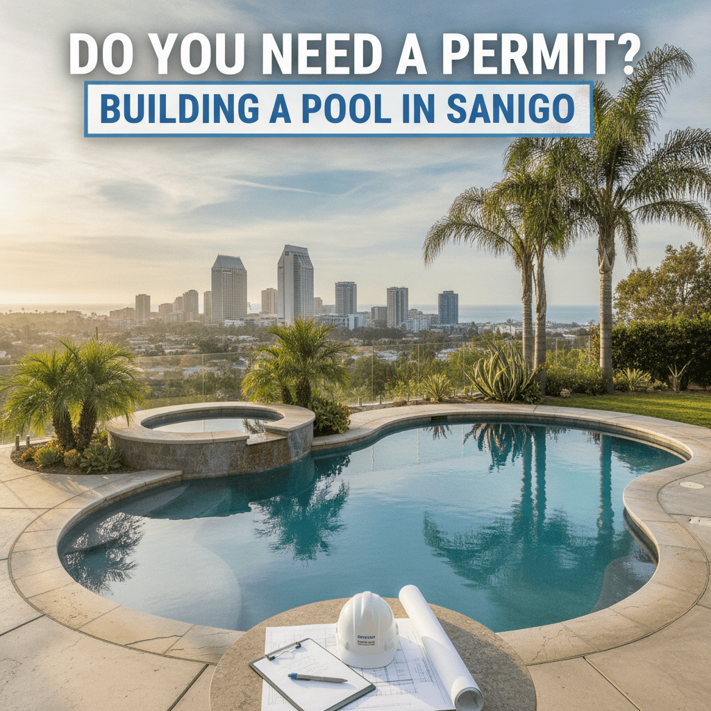 Professional illustration of Do You Need a Permit to Build a Pool in San Diego?